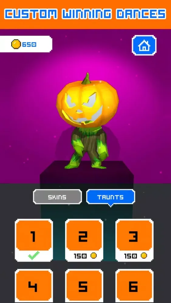 Tangkapan skrin Hop.io - Tap n Jump
