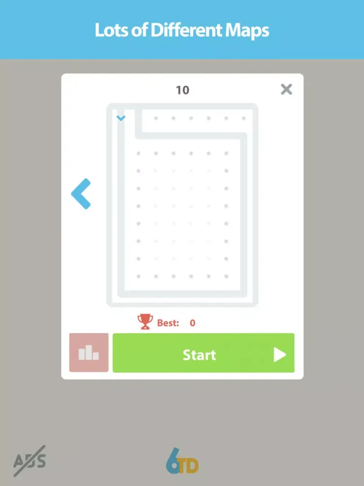 Captures d'écran de 6 TD Geometry - Tower Defense iPad 