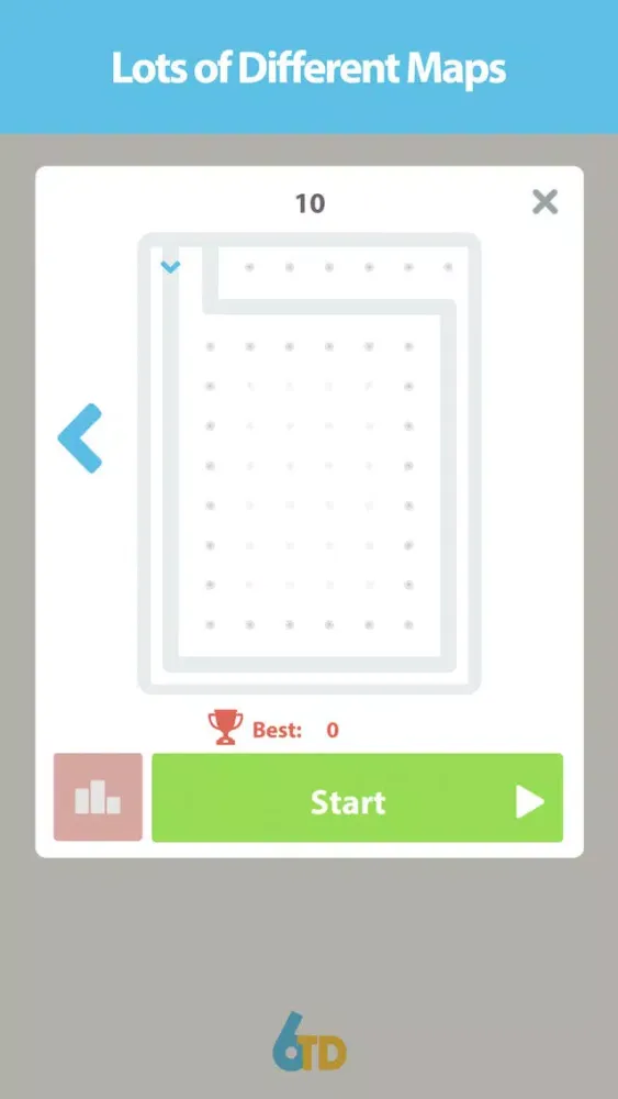 Captures d'écran de 6 TD Geometry - Tower Defense