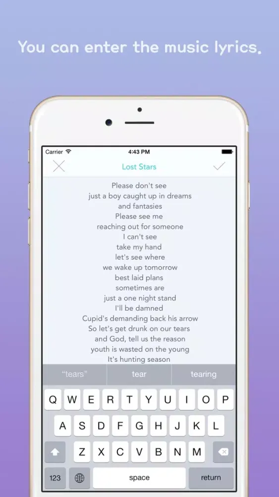 Tangkapan layar MuZet - Lyrics Widget