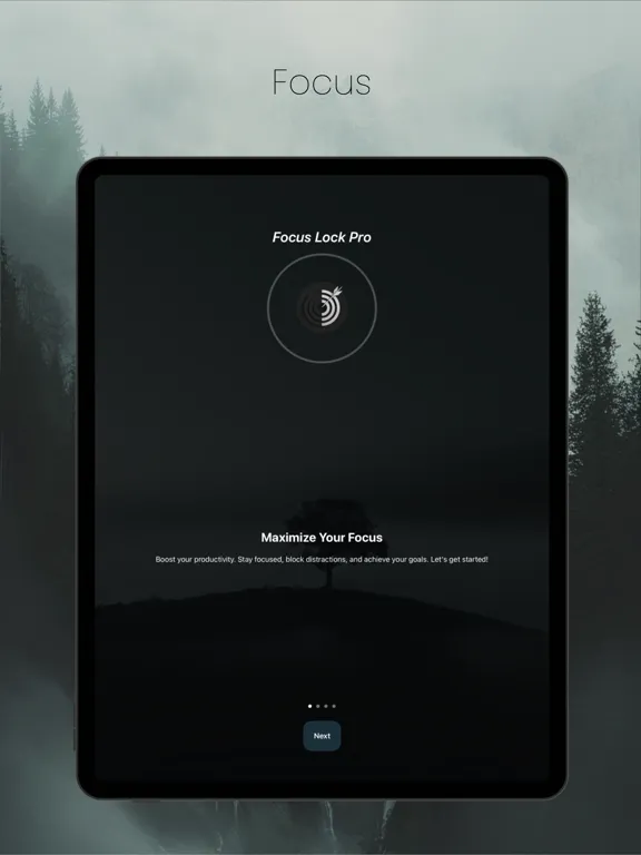 Focus Lock - Block Apps iPad স্ক্রিনশট