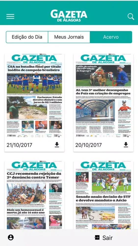 Gazeta Alagoas App應用截圖