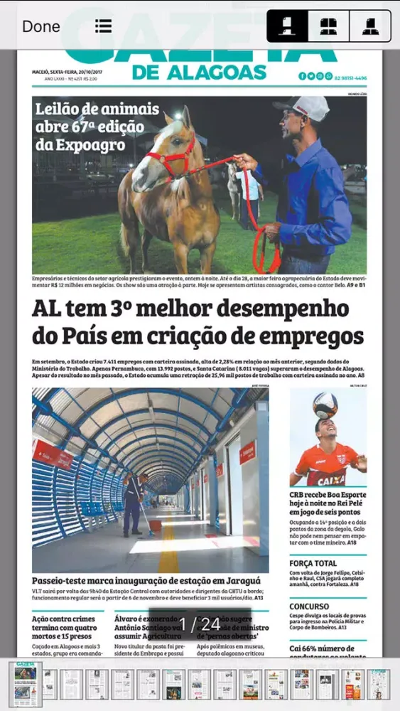 Gazeta Alagoas App應用截圖