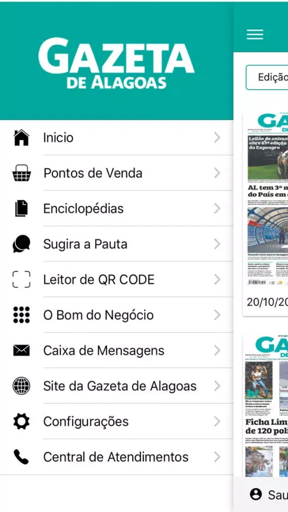 Gazeta Alagoas App應用截圖