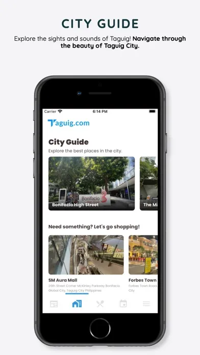 Captures d'écran de Taguig App