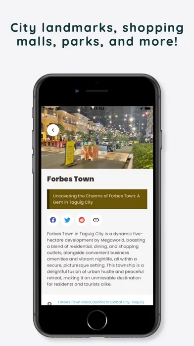 Captures d'écran de Taguig App