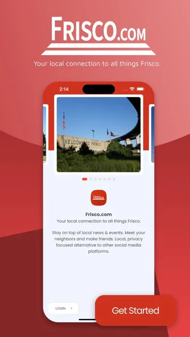 Capturas de pantalla de Frisco Texas App