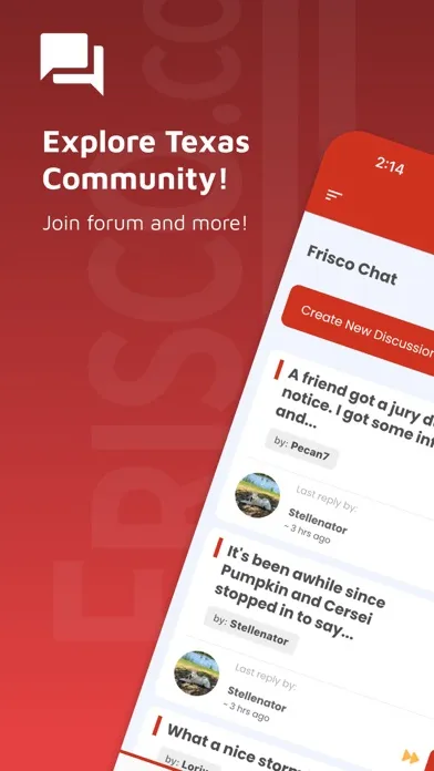 Capturas de pantalla de Frisco Texas App