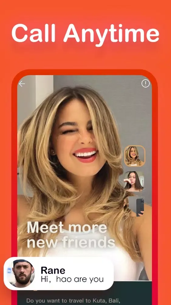 Captures d'écran de Hola Video Chat - Meet