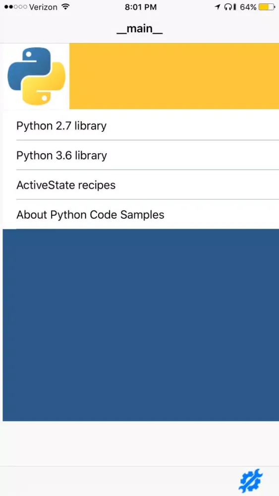 Python Code Samples应用截图