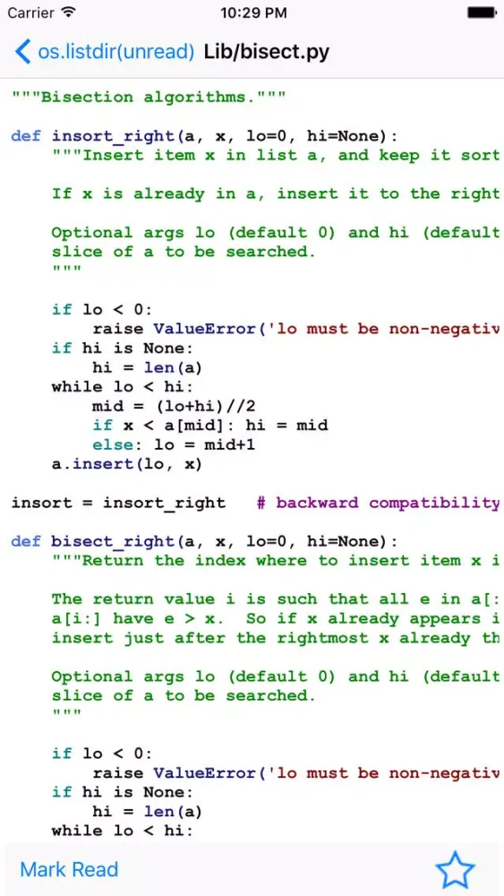 Python Code Samples应用截图