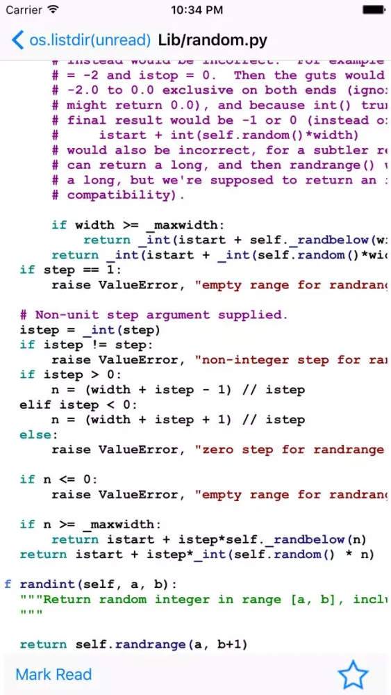 Python Code Samples应用截图