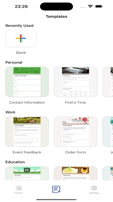 GG Forms Manager Screenshots