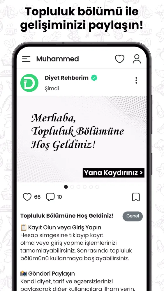 Diyet Listeleri & Kilo Takibi سکرین شاٹس
