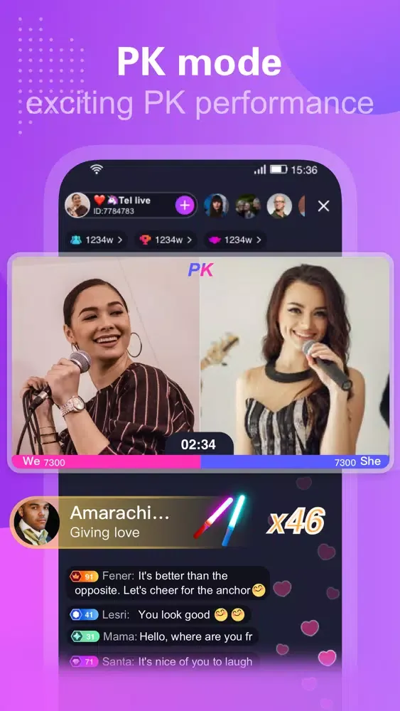 Bongo Live-Live Stream & Chat سکرین شاٹس