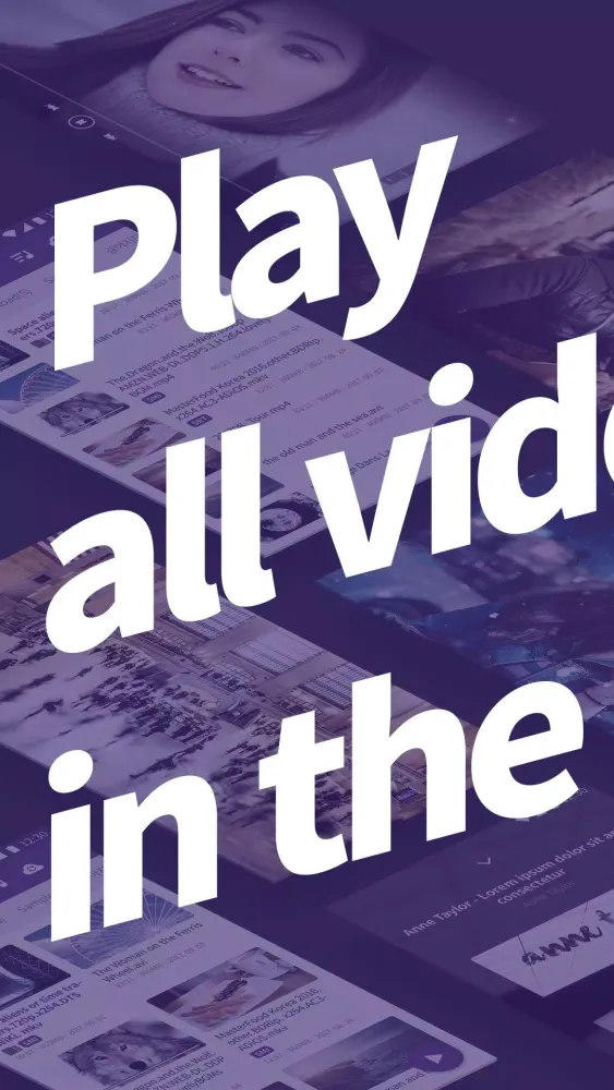 Captures d'écran de KMPlayer Pro