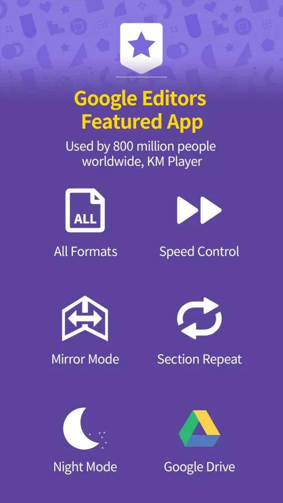 Captures d'écran de KMPlayer Pro