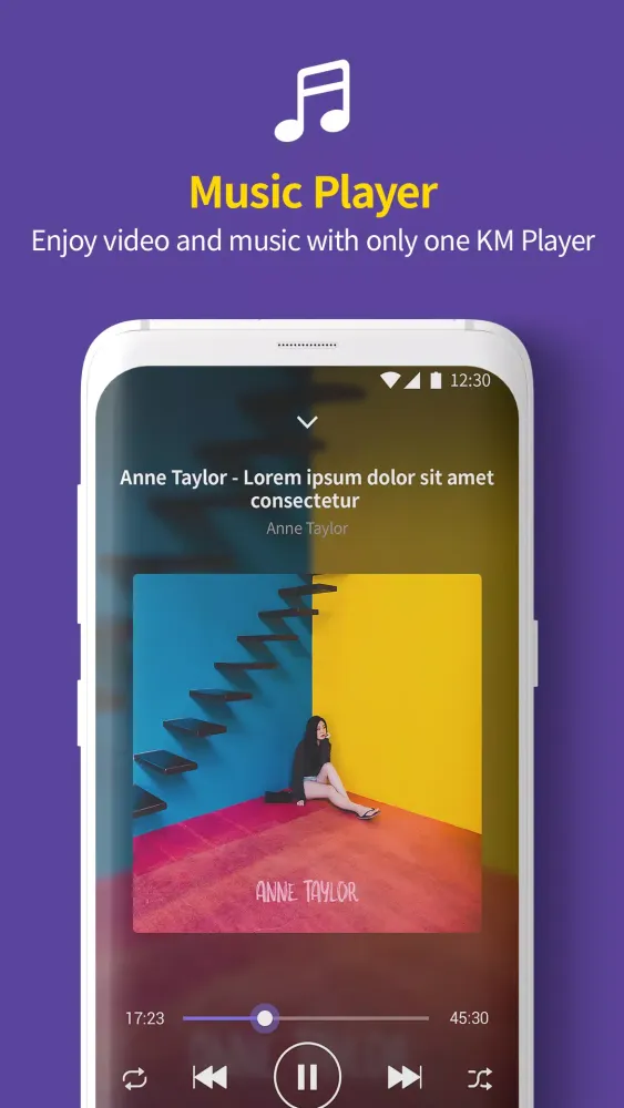Captures d'écran de KMPlayer Pro