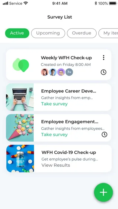 Captures d'écran de Sprynkl: Co-worker Social App