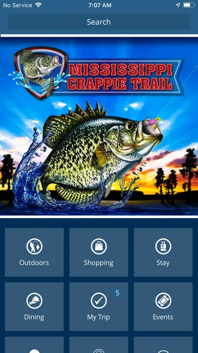 Mississippi Crappie Trail应用截图