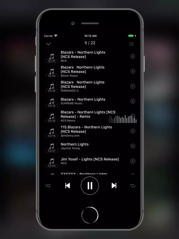 Music Hot Player iPad 应用截图