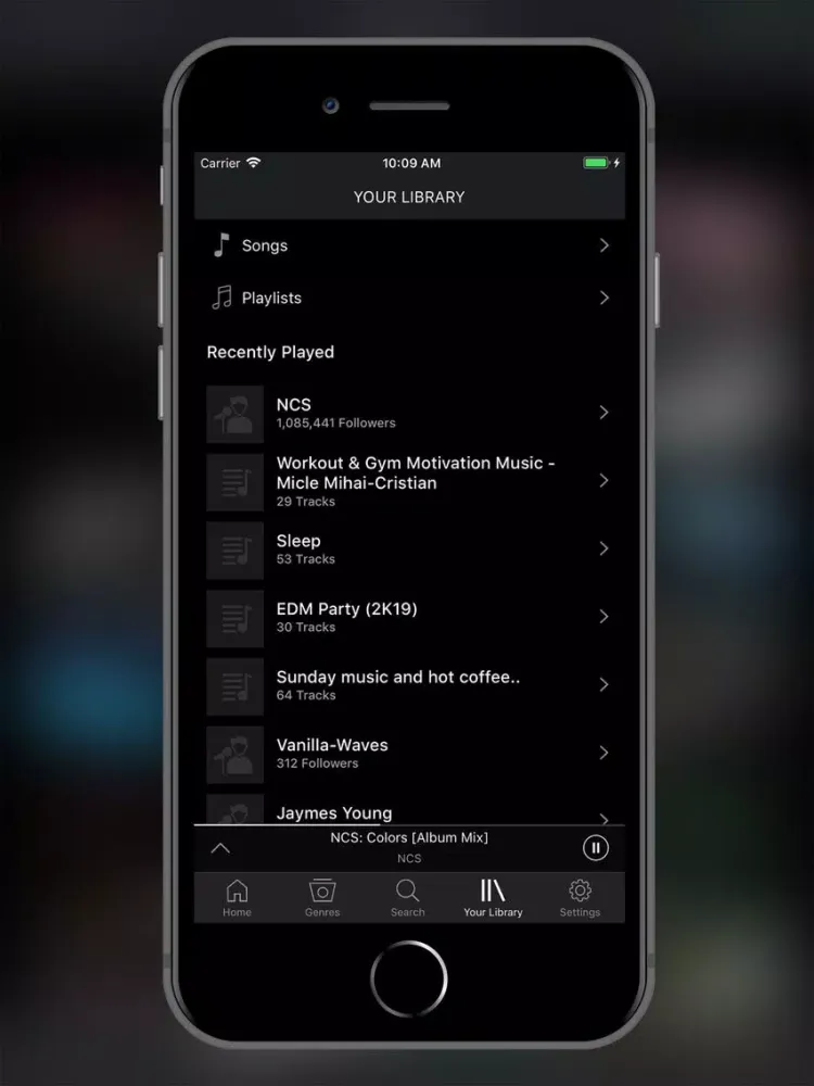 Music Hot Player iPad 应用截图