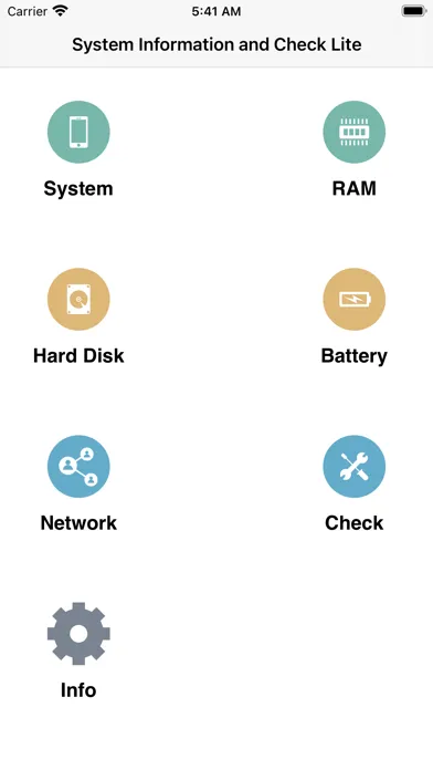 Tangkapan layar System Info and Check Lite