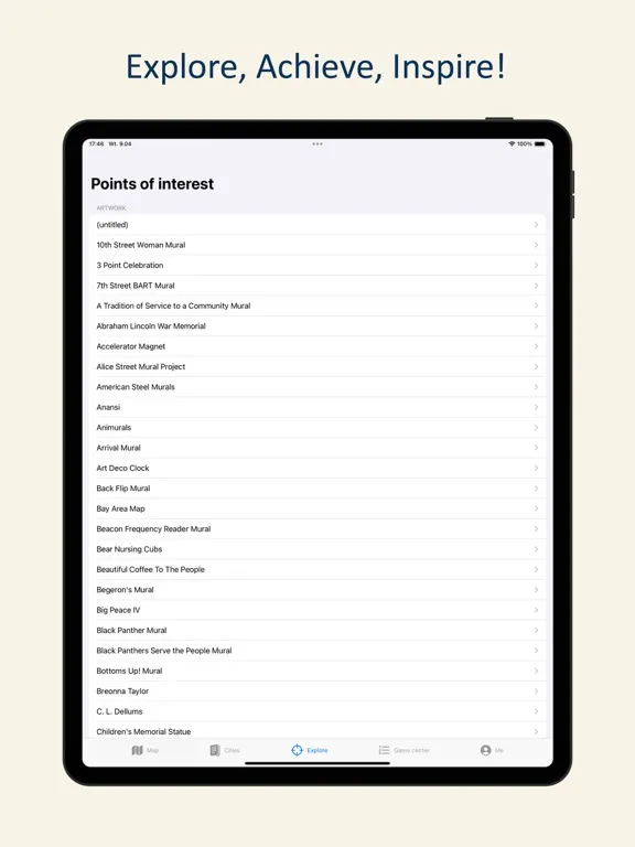 Tangkapan skrin Streets walker iPad 
