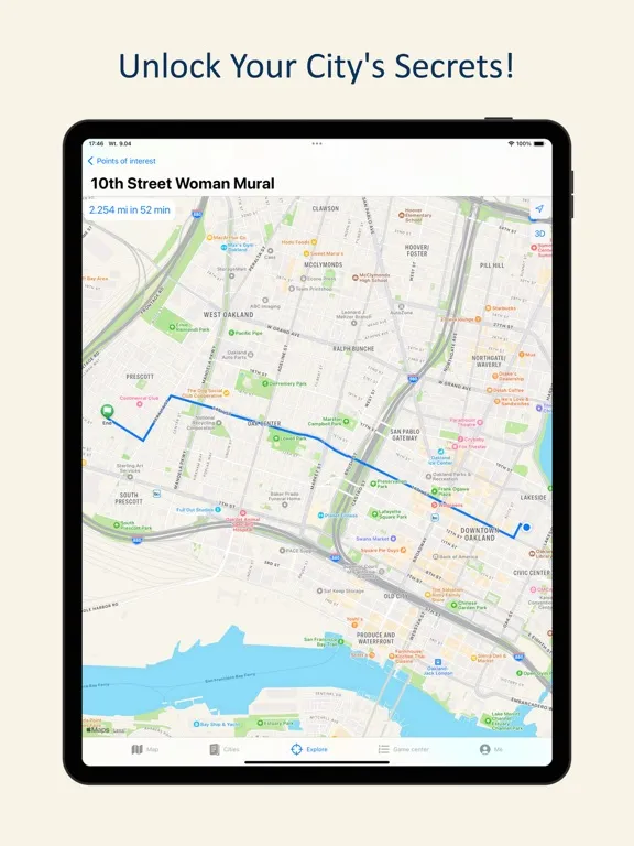 Tangkapan skrin Streets walker iPad 