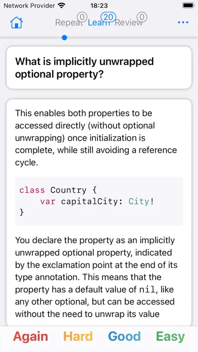 Zrzuty ekranu Programming Flashcards