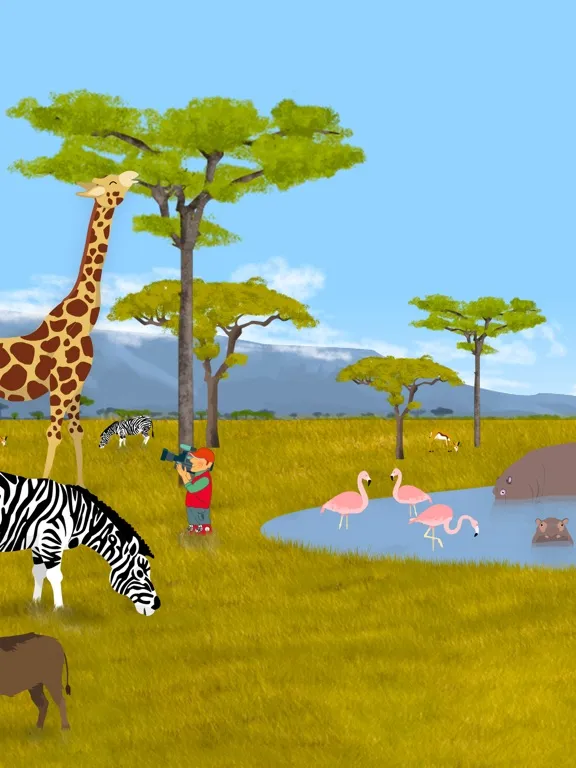 Capturas de pantalla de Animal world: Farm & Wildlife iPad 