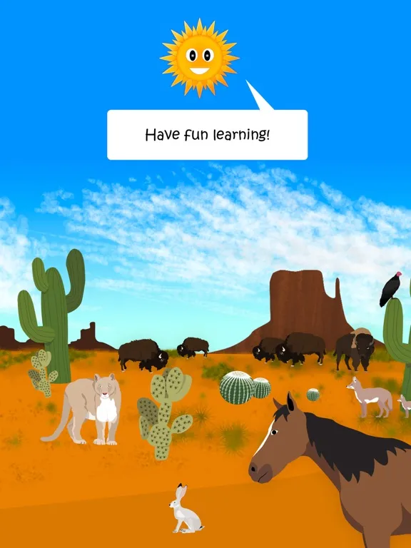 Capturas de pantalla de Animal world: Farm & Wildlife iPad 