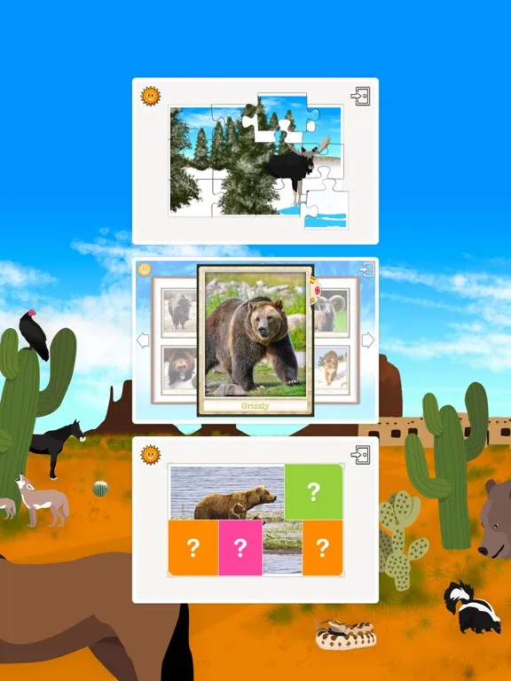 Capturas de pantalla de Animal world: Farm & Wildlife iPad 
