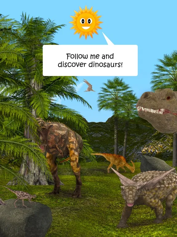 Dinosaurs & Ice Age Animals iPad  スクリーンショット
