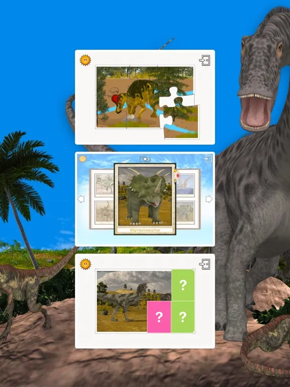 Dinosaurs & Ice Age Animals iPad  スクリーンショット