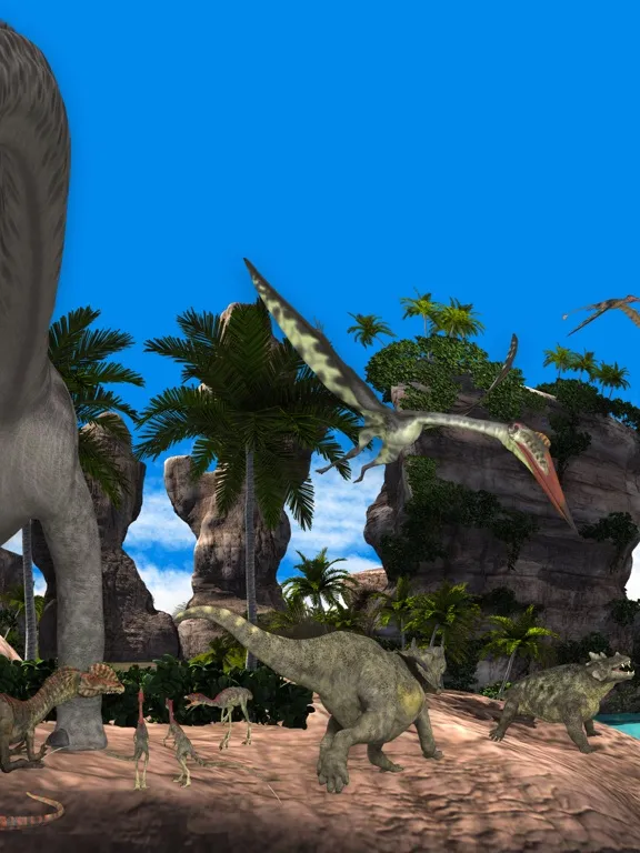 Dinosaurs & Ice Age Animals iPad  スクリーンショット