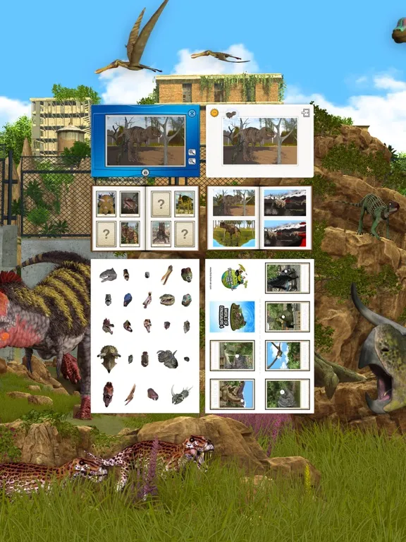 Dinosaurs & Ice Age Animals iPad  スクリーンショット