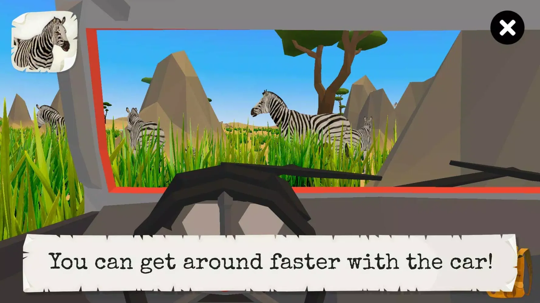 Tangkapan layar Wild Animals VR Kid Game