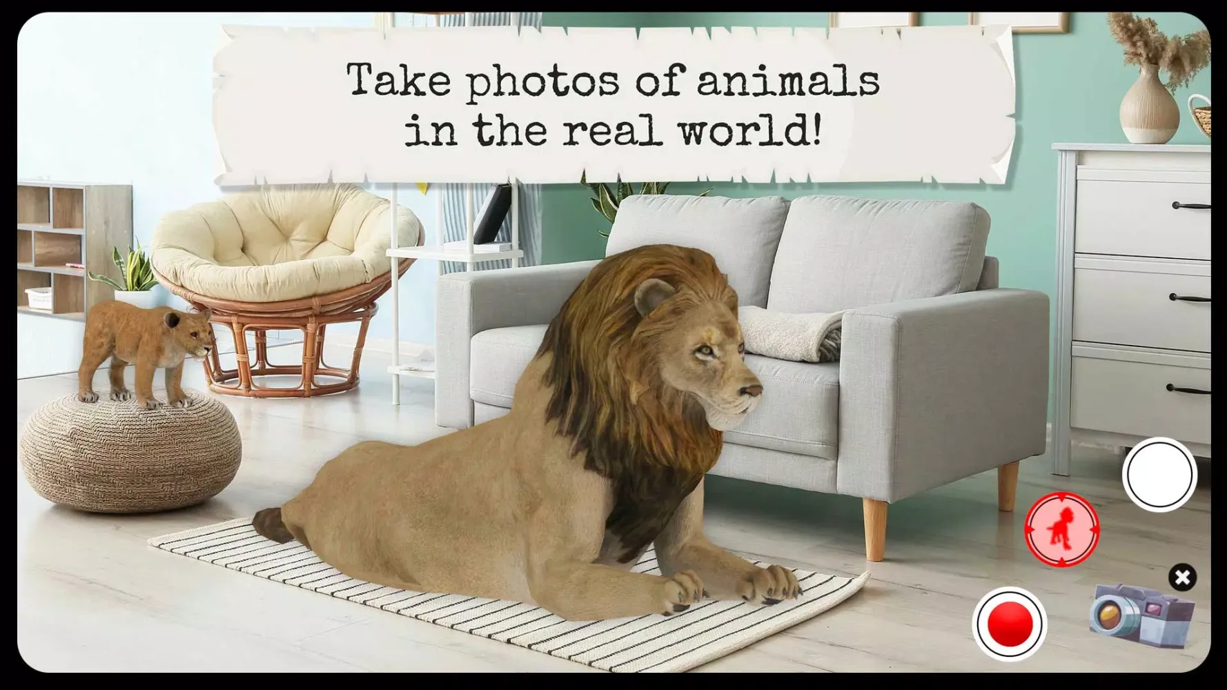 Tangkapan layar Wild Animals VR Kid Game