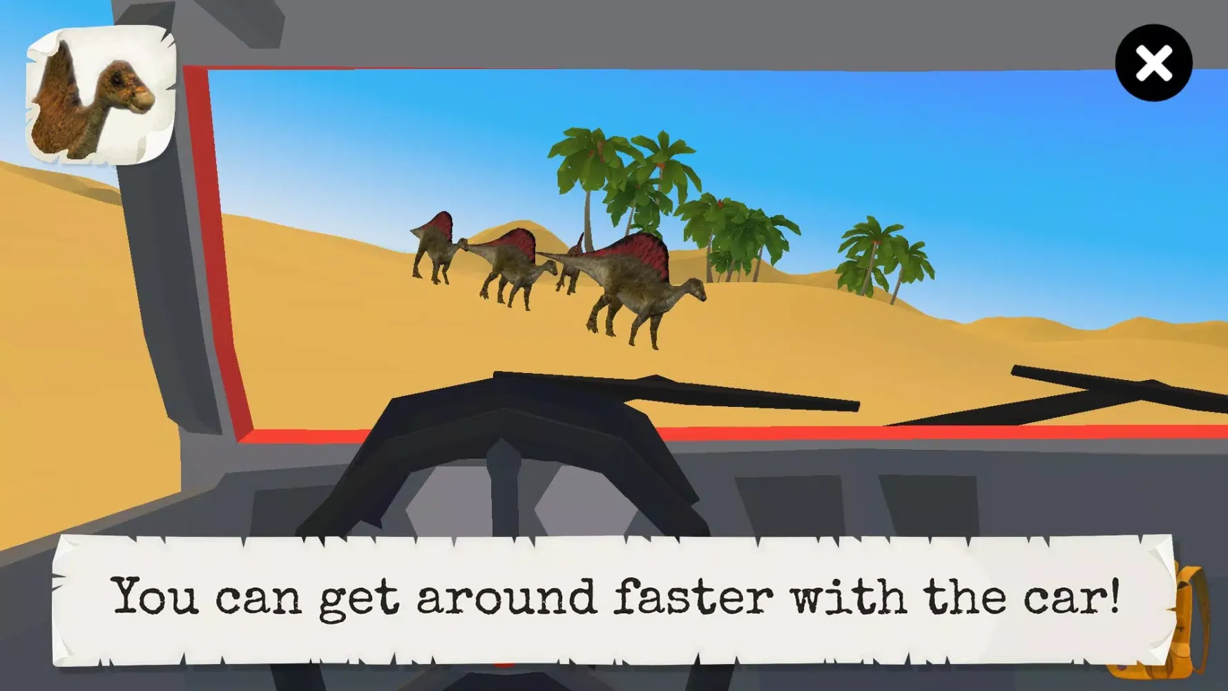Dinosaur VR Educational Game Screenshots