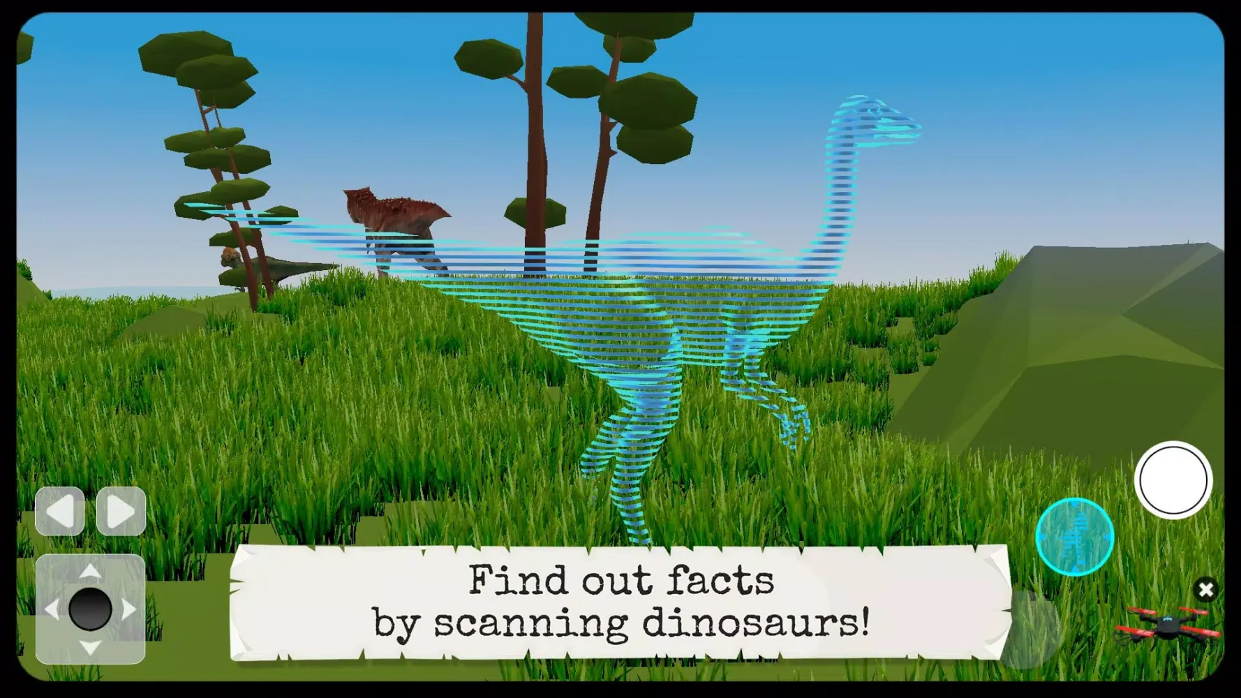 Dinosaur VR Educational Game Screenshots