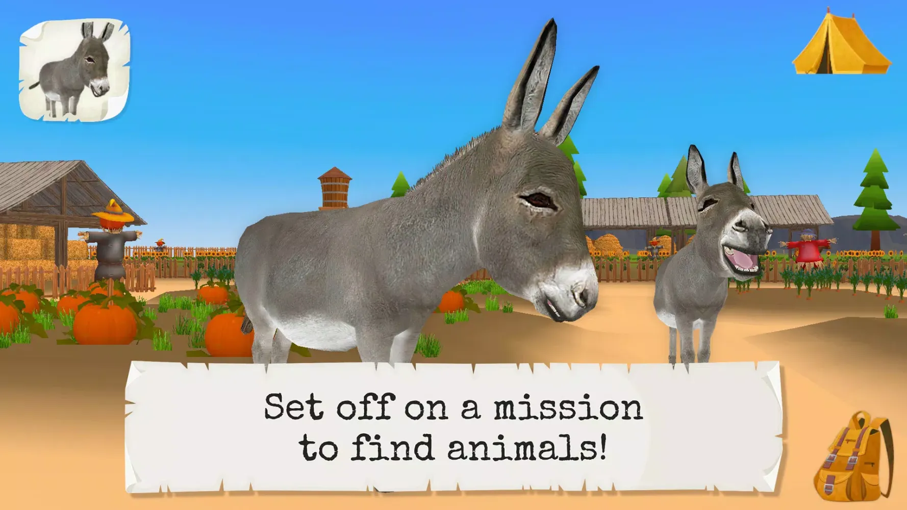 Farm Animals & Pets VR/AR Game Screenshots