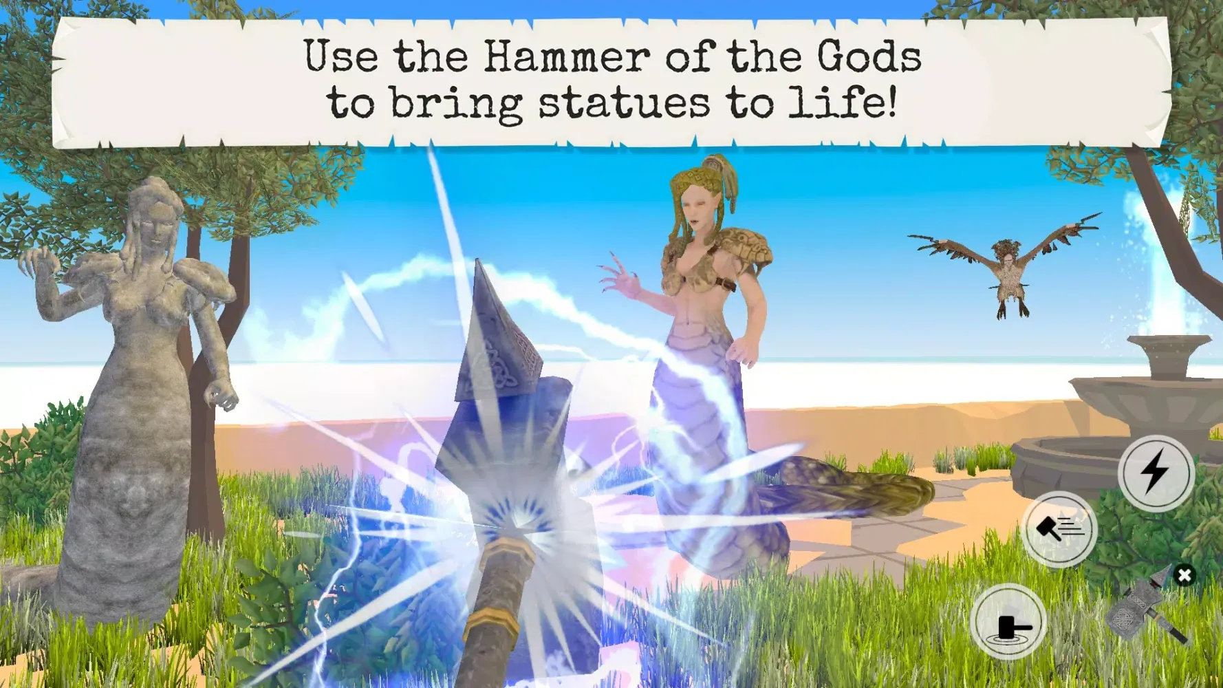 Myths & Legends VR/AR Kid Game Screenshots