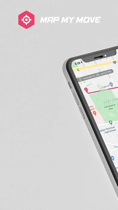 Map My Move: Location tracker سکرین شاٹس