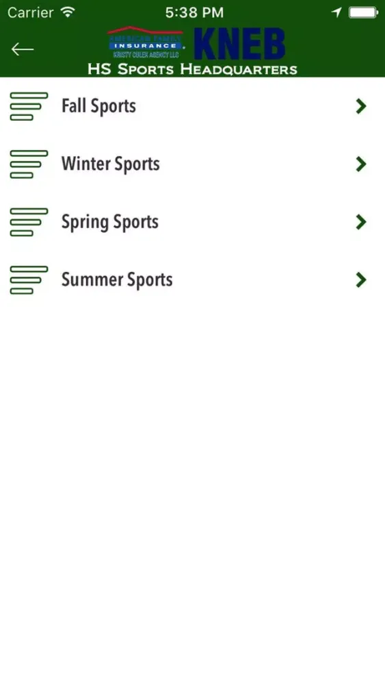 KNEB Sports Screenshots