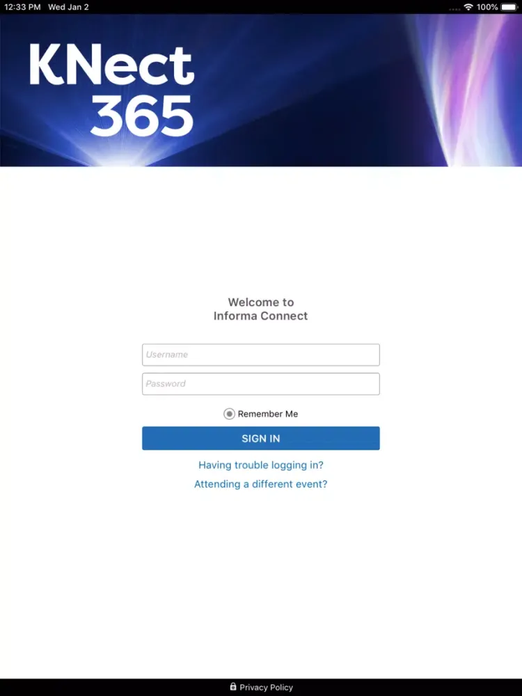 Informa Connect iPad 应用截图