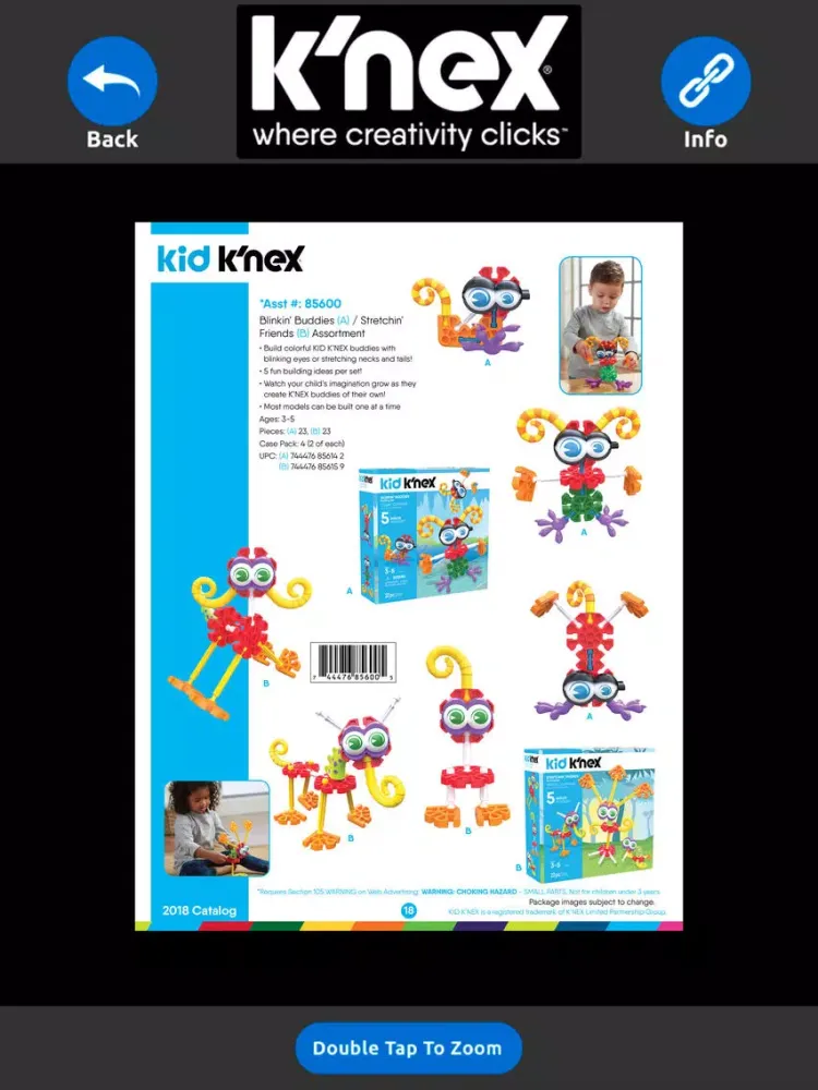 K'NEX Catalog iPad  Ekran Görüntüleri