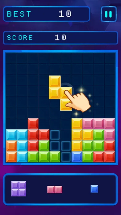 Zrzuty ekranu Fun Block Brick Puzzle 1010