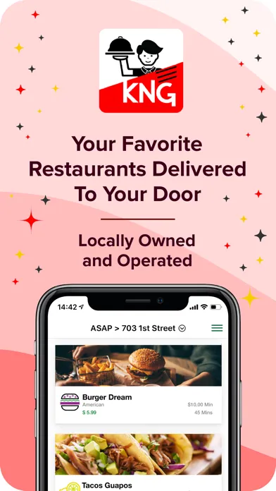 ภาพหน้าจอของ KNG Delivery
