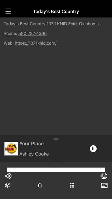 KNID 107.1 Screenshots